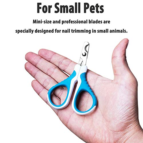Professional Pet Nail Clippers & Trimmer for Cats and Small Animals (For Cats and Small Animals)