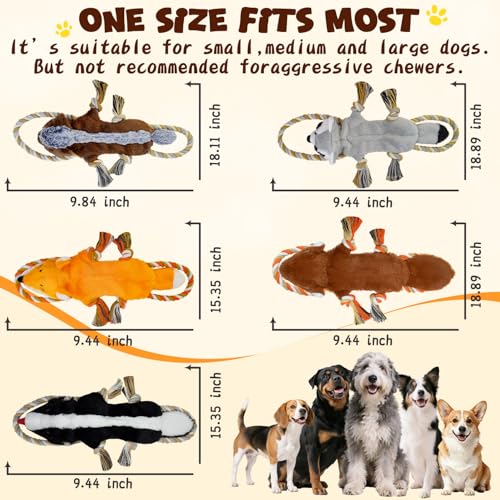No Stuffing Rope 5 (Orange, Grey, Coffee, Black, Brown)