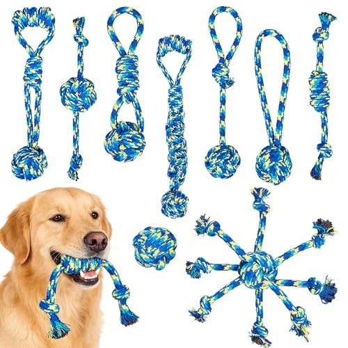 Heavy Duty Cotton Rope Dog Tug Toys for L