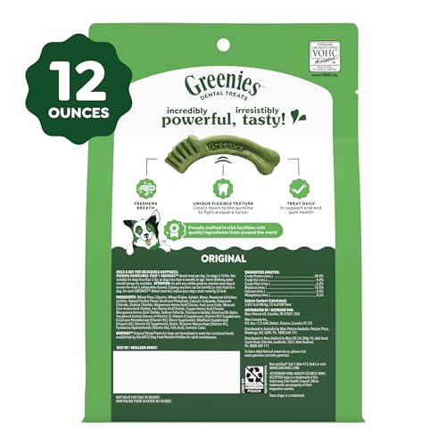 Teenie Original Natural Dental Dog Treats (43 Count (Pack of 1))