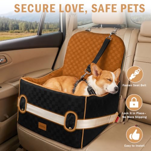 Puppy Car Seat (Brown / Medium)