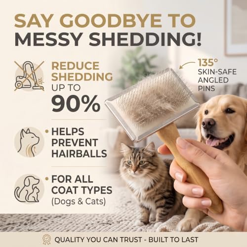 Shedding Dematting Dog Brush