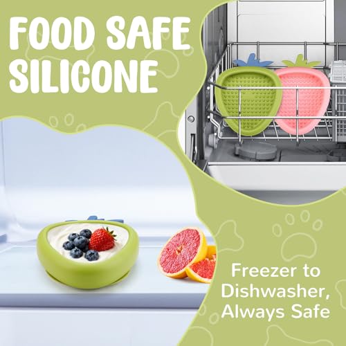 Freeze Dog Lick Bowl (L / B- Green)