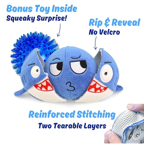 Dog Toy for Aggressive Chewers (Blue)