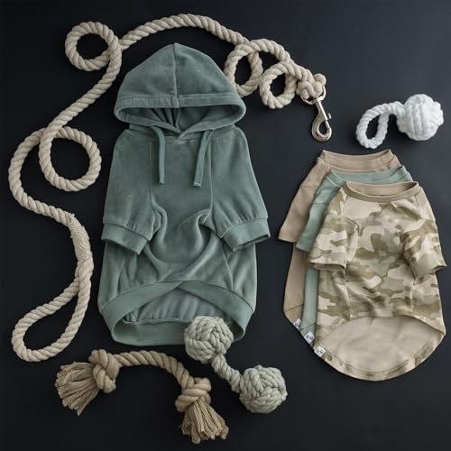 Cooper II Dog Hoodie (Sage / Large (40-60 lbs))