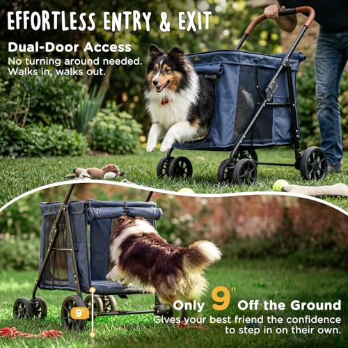 Scout Pet Stroller (Navy Blue)