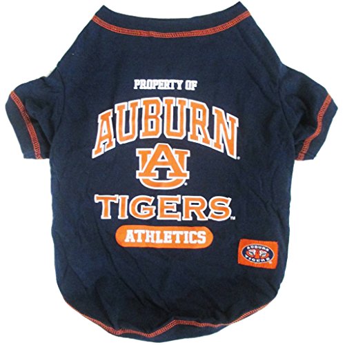 Collegiate AUBURN TIGERS Dog T (Auburn Tigers / Large)