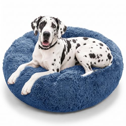 Dog Beds Large Sized Dog (45" / Medium Blue)