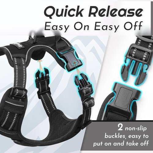 Dog Harness for Large Dogs (X-large / Black)