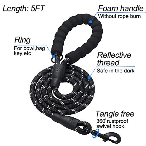 Dog Harness Step (Black / X-Large (Chest 20''-24'', Weight 18-28 lb))