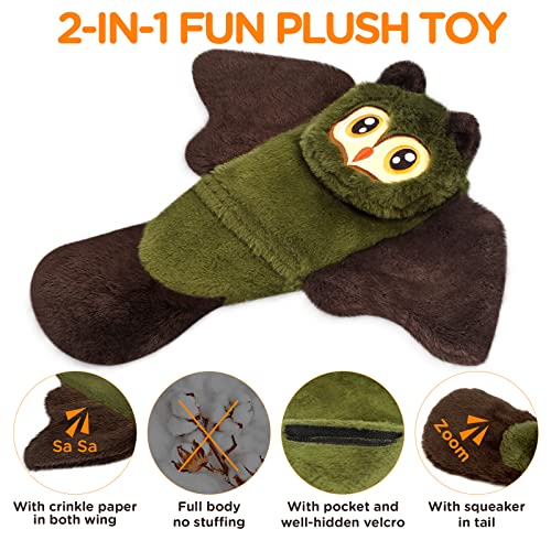 No Stuffing Dog Squeaky Chew Toy Water Bottle for Small Medium Large Breed