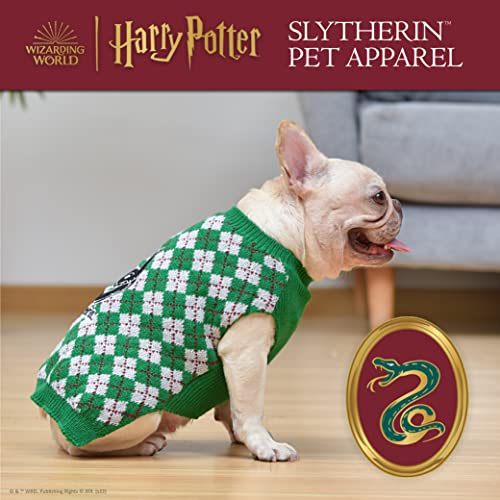 Slytherin Dog Sweater (Slytherin / Medium)