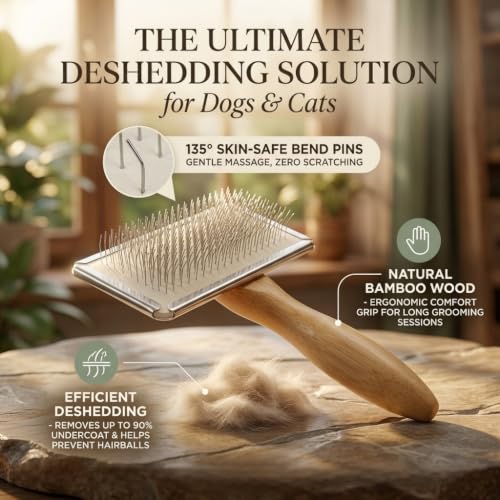 Shedding Dematting Dog Brush