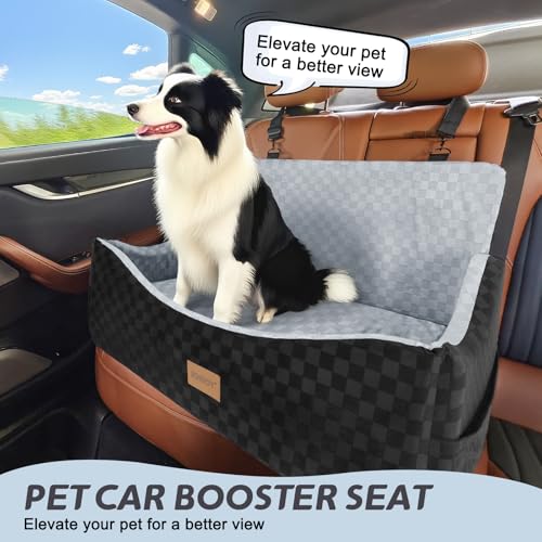 Dog Car Seat for Medium (Large / Grey)