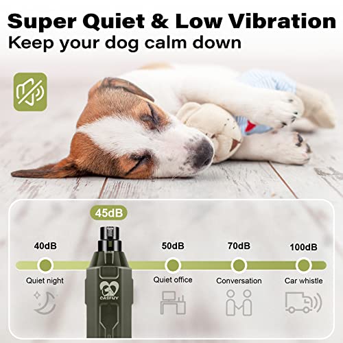 6 Speed Dog Nail Grinder (Army Green)