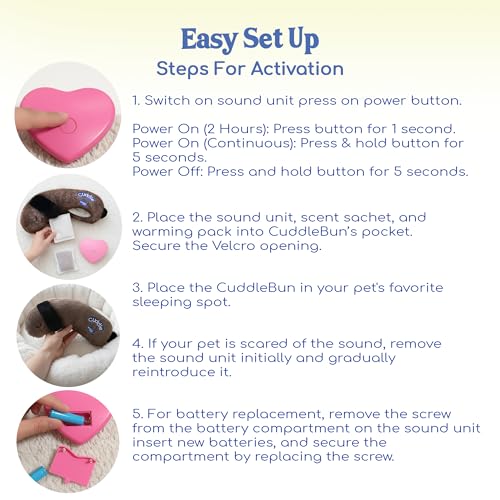 CuddleBun Heartbeat Puppy Toy Sleep Aid (Cocoa)