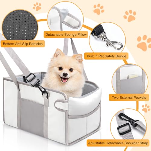 Portable Dog Car Seat for Small Dogs