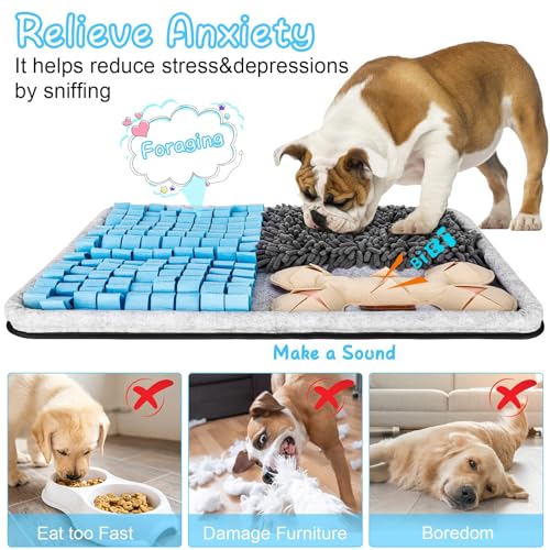 Snuffle Mat for Dogs Washable Foraging Toy