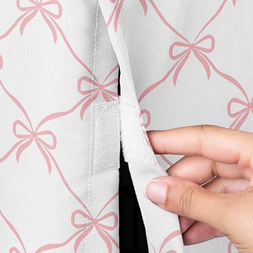36in. Medium Dog Crate Cover (Pink Bow / 36.0"L x 23.5"W x 24.0"H)