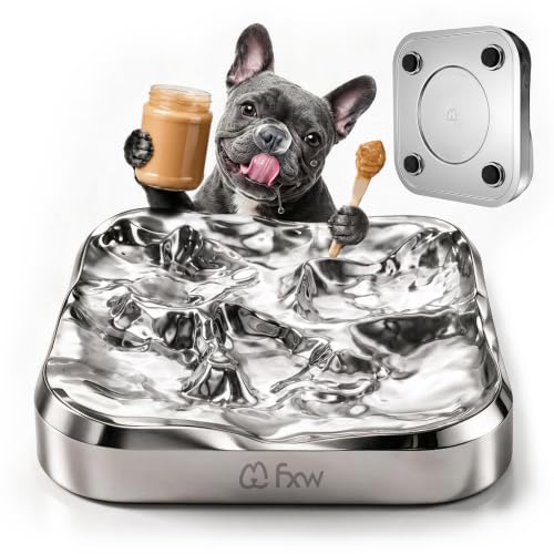 IntoFlow Stainless Steel Dog Lick Mat