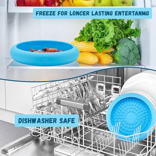 Dog Lick Bowl (Light blue)