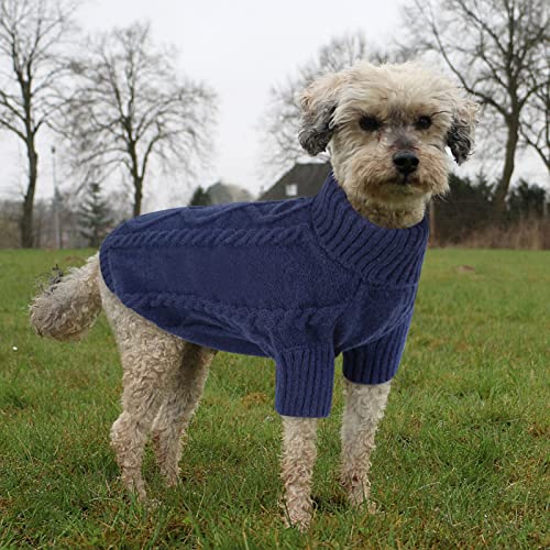Dog Sweater for Small to Large Dogs (Large / Dark Navy)