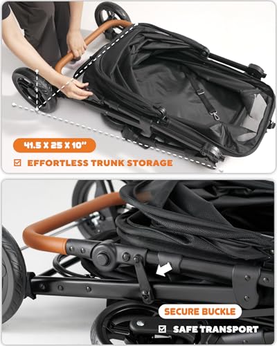 Medium Dog Stroller for Large Dogs (for Medium Pets)