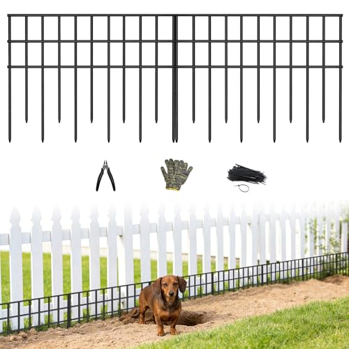 Animal Barrier Fence 21 Pack (21 Panels，29.75ft(L) x 13in(H)))