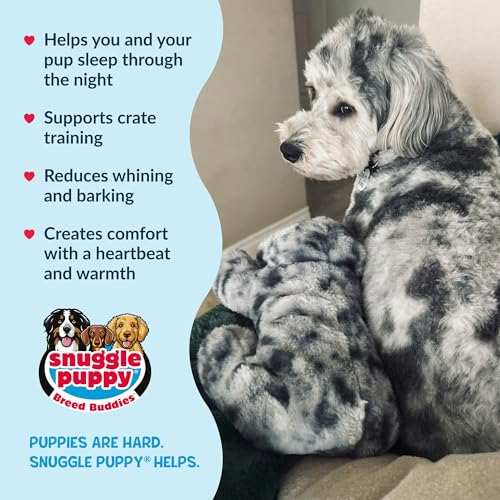 Snuggle Puppy Heartbeat Toy (Merle / 1 Count (Pack of 1))