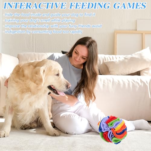 2 Packs Snuffle Ball for Dogs