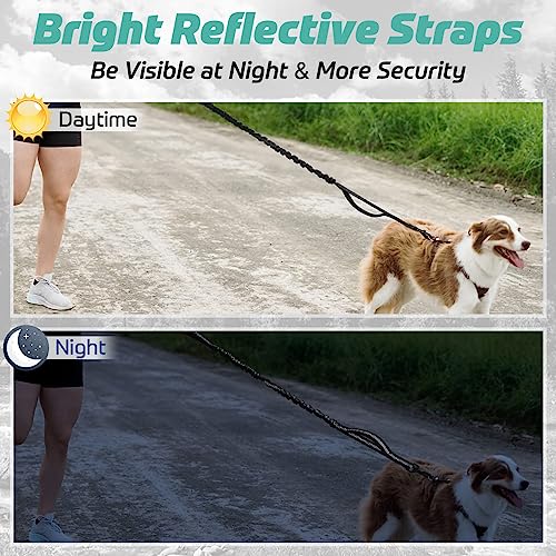 Tactical Dog Leash (Max: 5.2ft / Black)