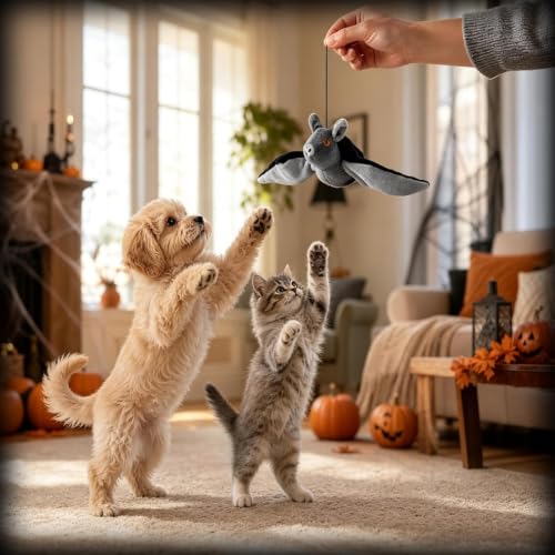 Flying Bat Toy for Dogs & Cats