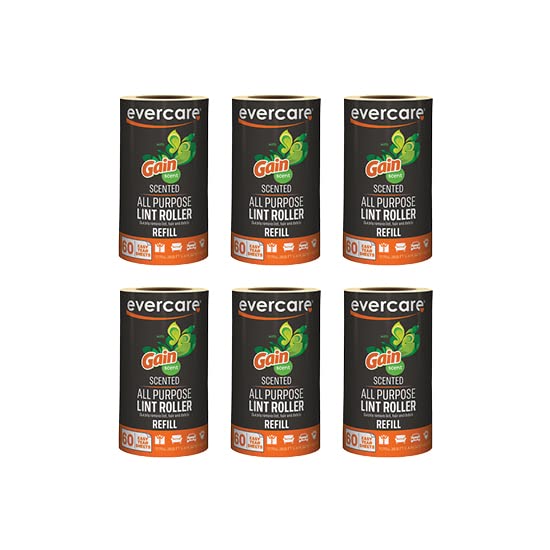 Pack of 6 Gain Scented All (60-Sheets / 6-Pack)