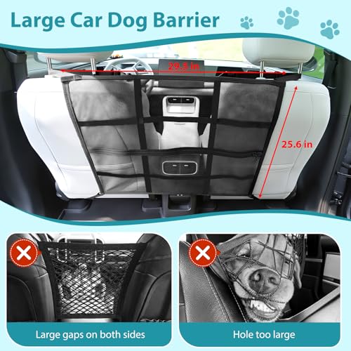 Dog Car Barrier (Black)