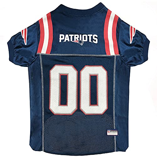NFL New England Patriots Dog Jersey (New England Patriots / XX-Large)