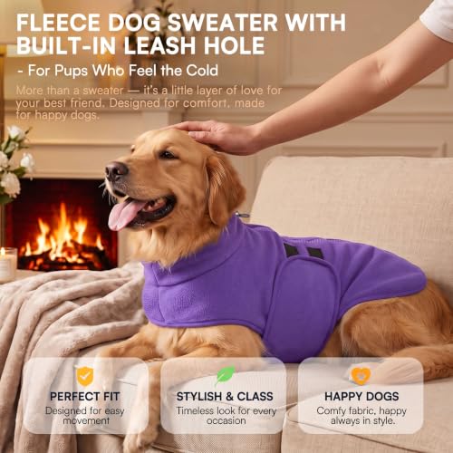 Small Dog Sweater (Lavender / X-Small)