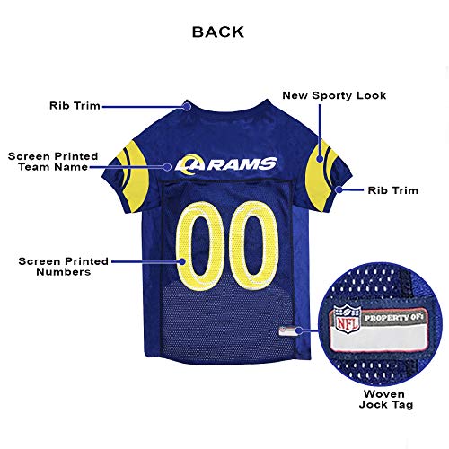 NFL LOS ANGELES RAMS DOG Jersey (X-Small / Los Angeles Rams)