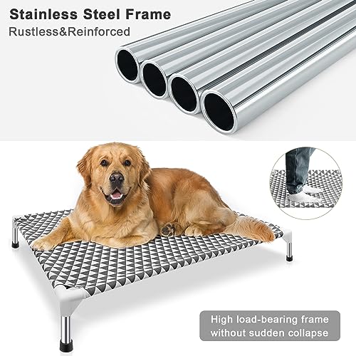 Elevated Outdoor Dog Bed (4 sided Large)