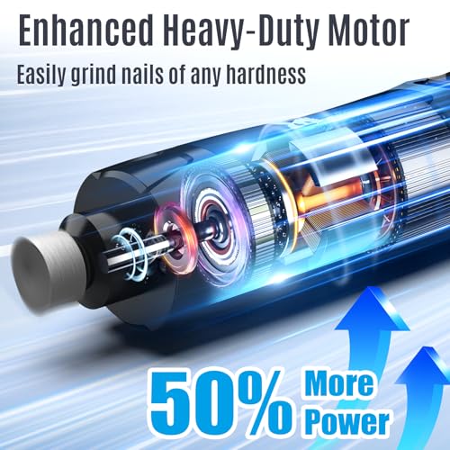 New 6 Speed Dog Nail Grinder (Dark Blue)