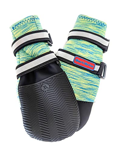All Weather Neoprene Paw Protector Dog Boots with Reflective Straps in 5 Sizes! (XL)
