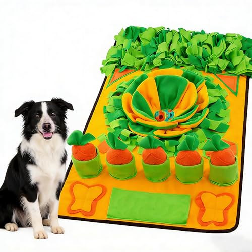 Large Snuffle Mat for Dogs (yellow)