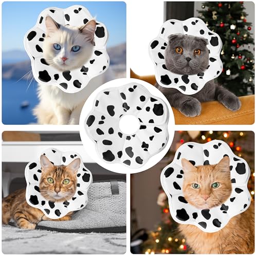 Soft Adjustable Cat Cone Collar (Milk / X-Small)