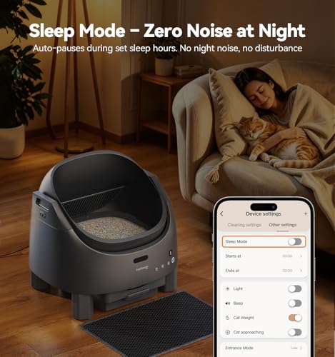 Automatic Litter Box Self Cleaning