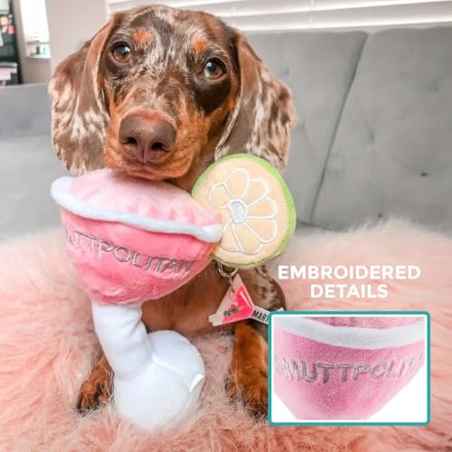 Cocktail Hour Plush Dog Toy (Cocktail Hour (Multi))