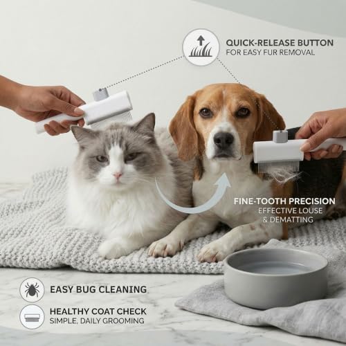 4 Piece Pet Hair Remover Tool