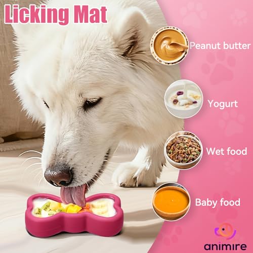 Lick Mat for Dogs (S / A-Rose)