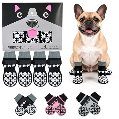 Dog Paw Socks (M(Pack of 4))