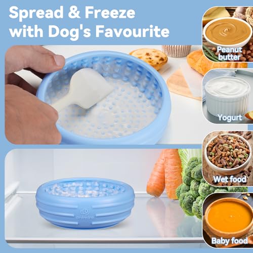 Dog Lick Bowl (S / Baby blue)