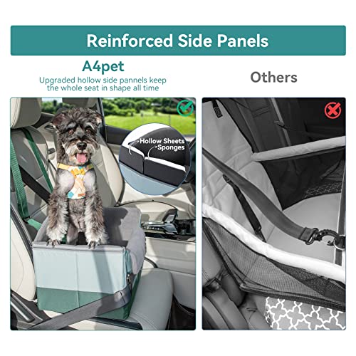 Dog Booster Car Seat (Green / Small)