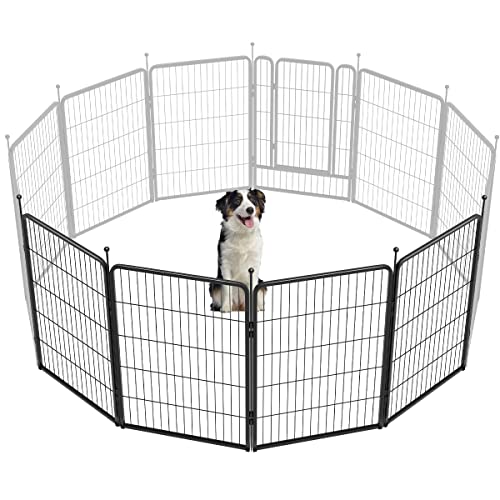 Rollick Dog Playpen (Black / 40"H)